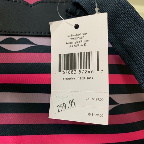 kate spade backpack - Picture 4 of 6